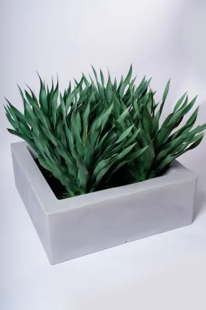 32" PLANTER CUBO - CEMENT