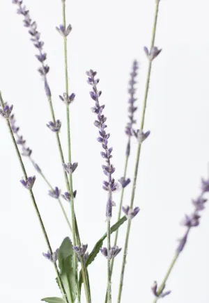 33" Faux Lavender Stem