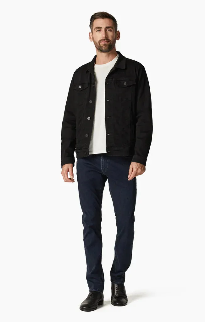 34 Heritage - Travis Black Brushed Denim