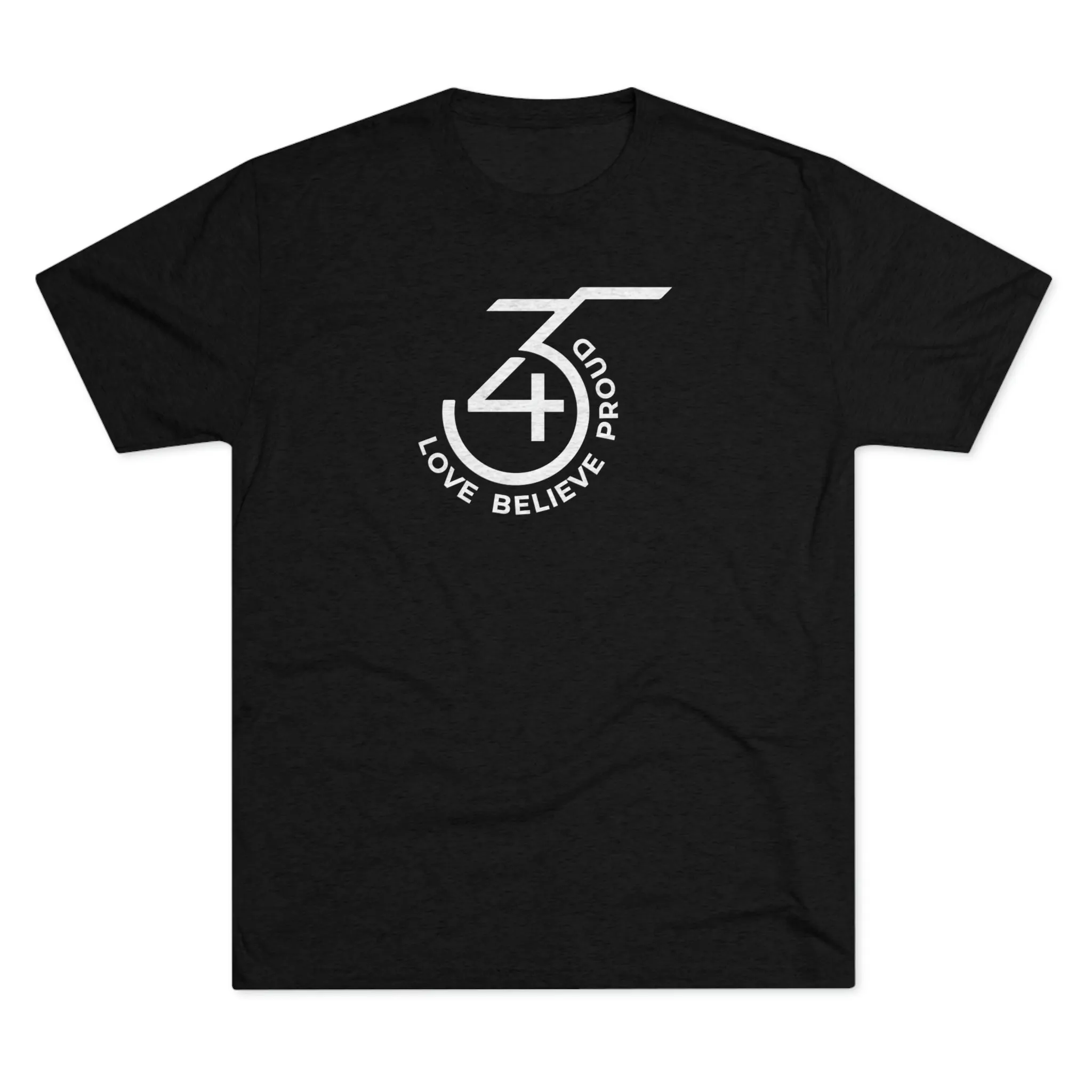 345 Abstract Crew Tee