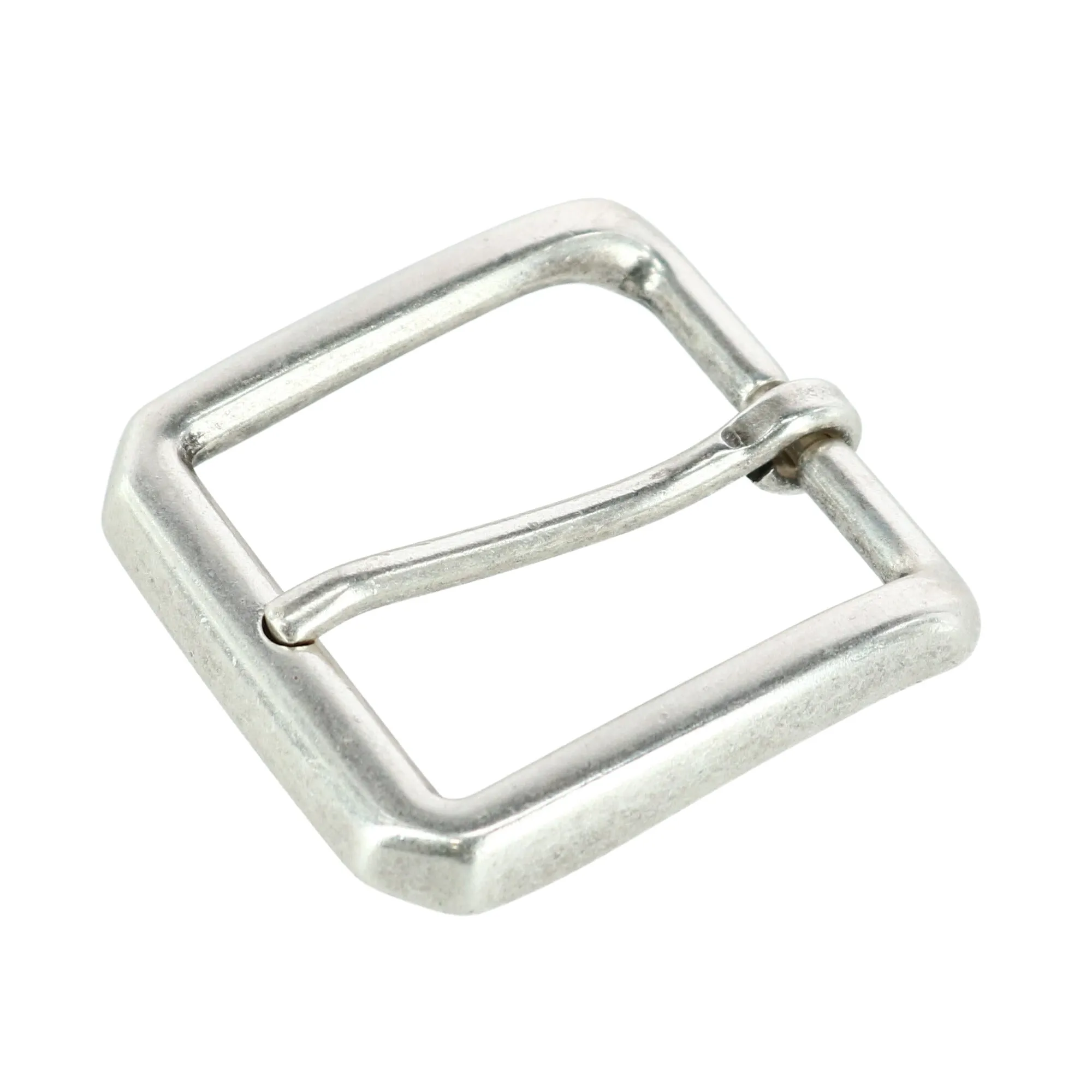 35mm Square Solid Brass Harness Belt Buckle