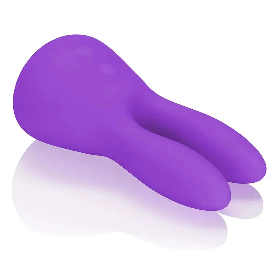 3.6-inch Silicone Purple Mini Rechargeable Clitoral Vibrator