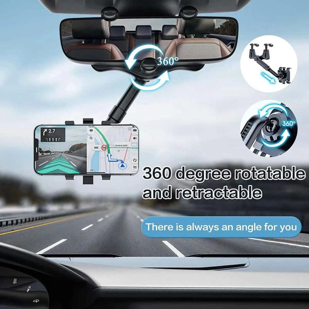 360° Rotatable Car Phone Holder