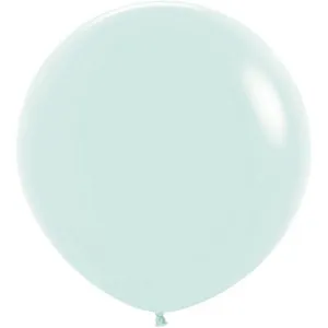 36" Big Round Balloon Chalk Pastel Green