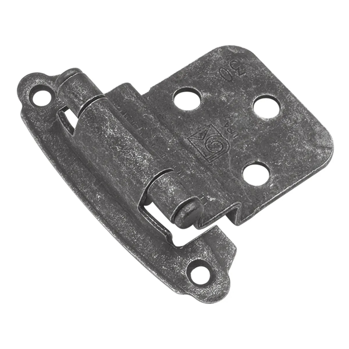 3/8 Inch Inset Surface Face Frame Self-Close Hinge (2 Pack)