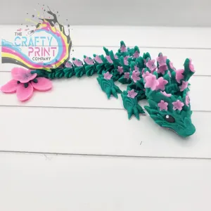 3D Printed Baby Cherry Blosson Dragon