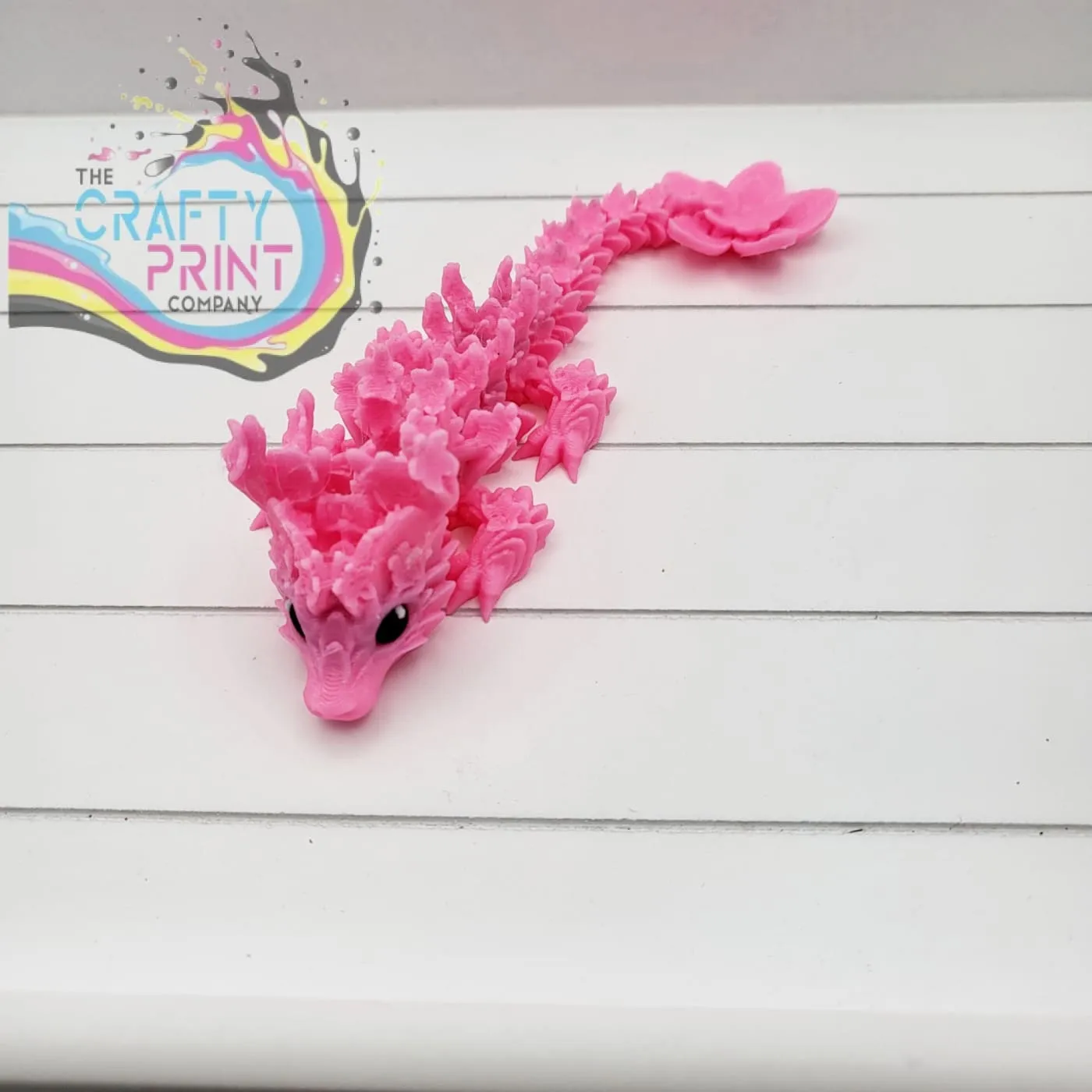 3D Printed Baby Cherry Blosson Dragon