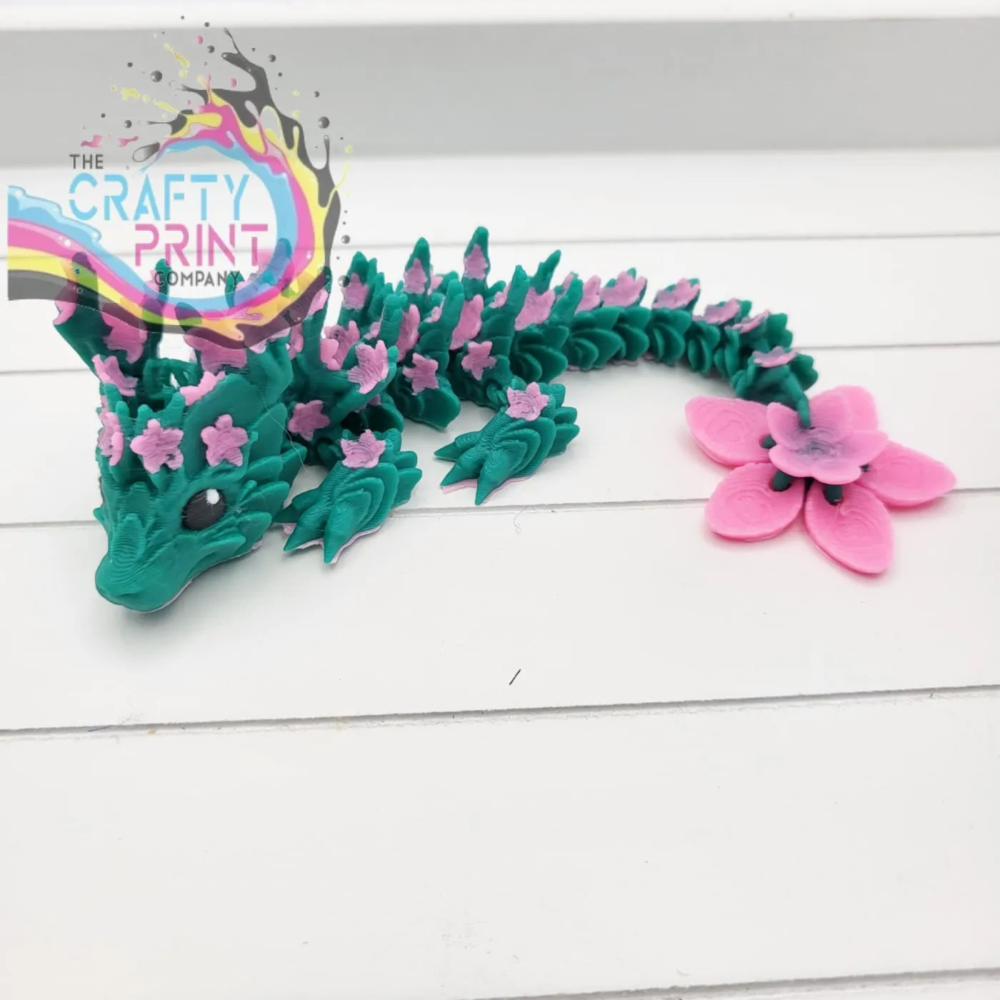 3D Printed Baby Cherry Blosson Dragon