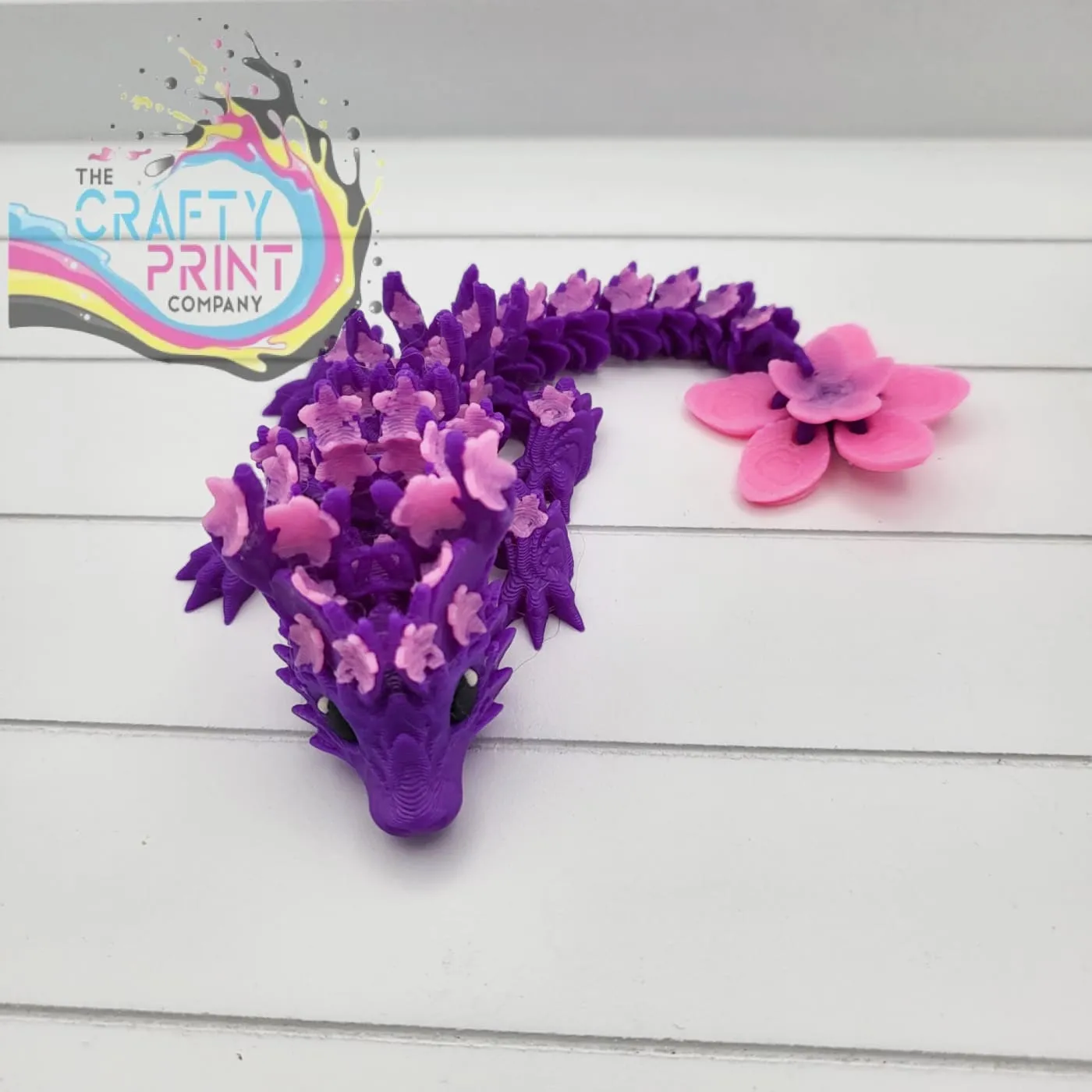 3D Printed Baby Cherry Blosson Dragon