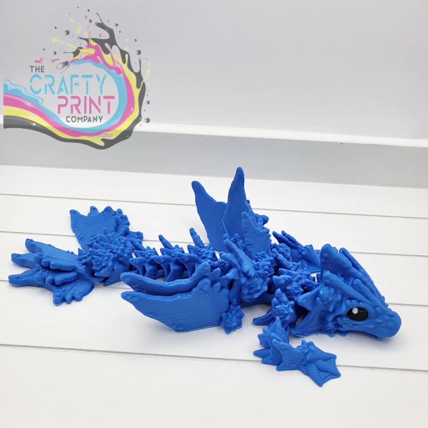 3D Printed Ocean Tadling Dragon in Egg