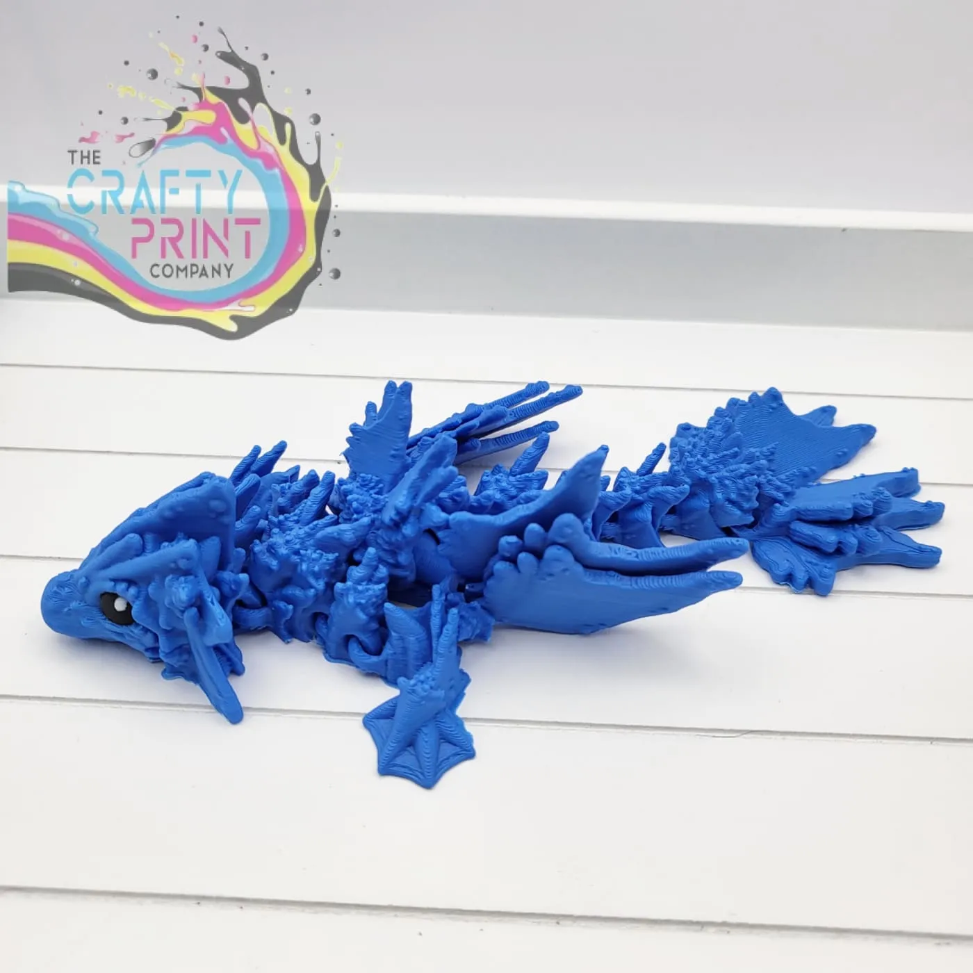 3D Printed Ocean Tadling Dragon in Egg