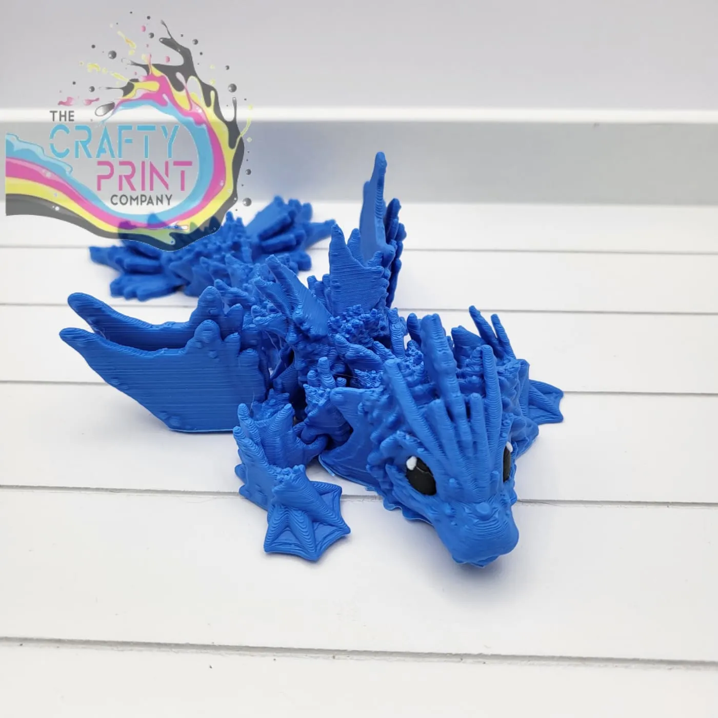 3D Printed Ocean Tadling Dragon in Egg