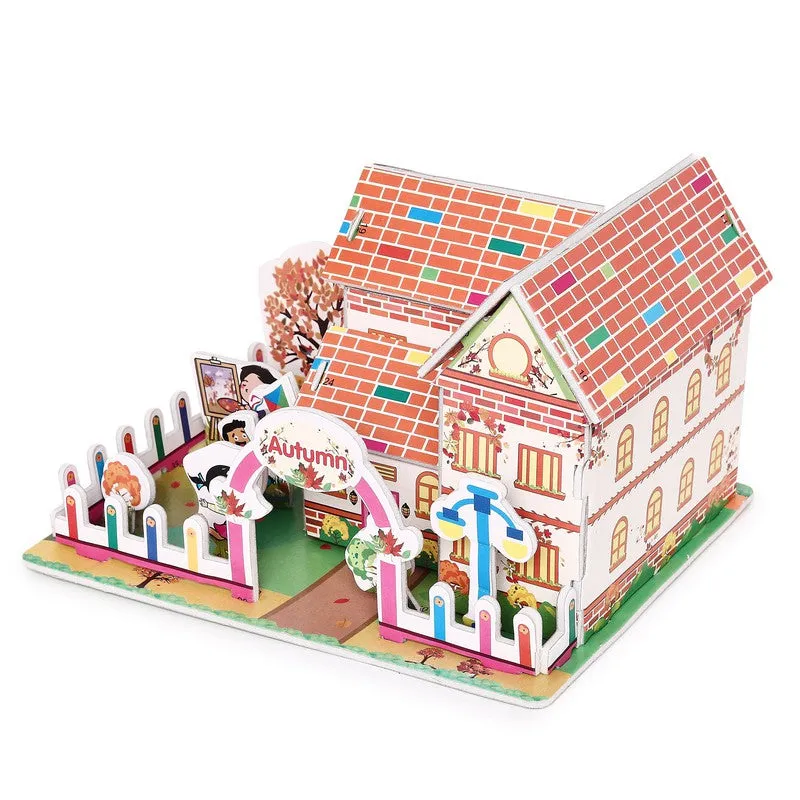 3D Puzzle - Autumn House