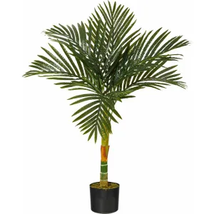 3ft. Golden Cane Artificial Palm Tree