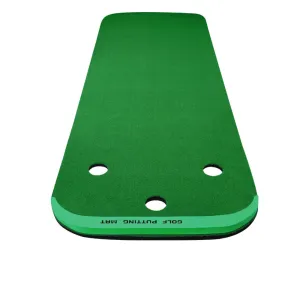 3M Golf Putting Mat Practice Training Indoor Outdoor Portable Slope Balls Artifical Grass Surface