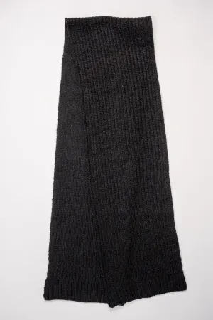 3sixteen Alpaca Rib Scarf - Black