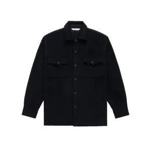 3sixteen - USN Overshirt - Black Wool