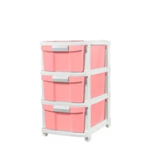 3Tier Drawer W-Wheel 1pcs-set