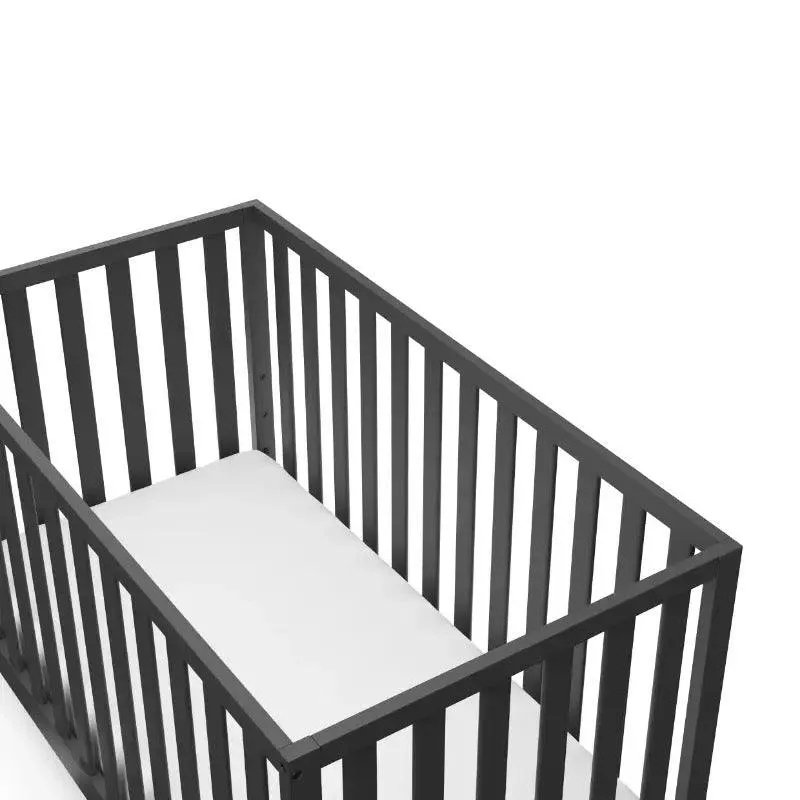 4 in 1 Baby Crib Wooden