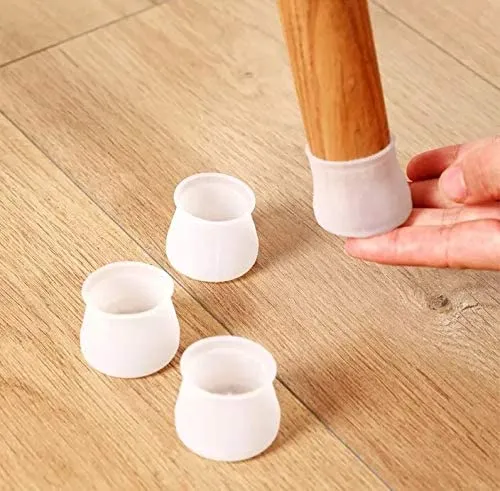 4 Pcs Silicone furniture Feet Caps - Round