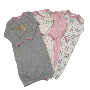 4 PK Infant Nightgowns