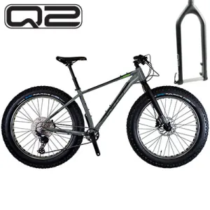 4 Season 1000 17 Gray 2024 W/Q2 Carbon Fork,2024 4 Season 1000 W/Q2 Carbon Fork  Mountain