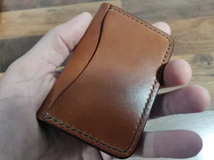 4 Slot Wallet - Toffee Tan