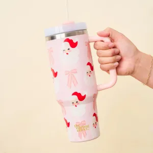 40 oz Take Me Everywhere Tumbler - Dear Santa