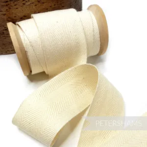 40mm Cotton Herringbone Tape - 1m