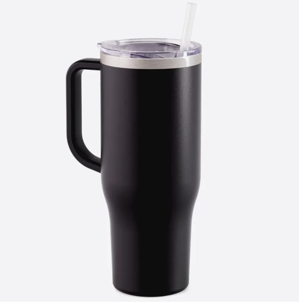 40oz Tumbler - Open and Close Lid