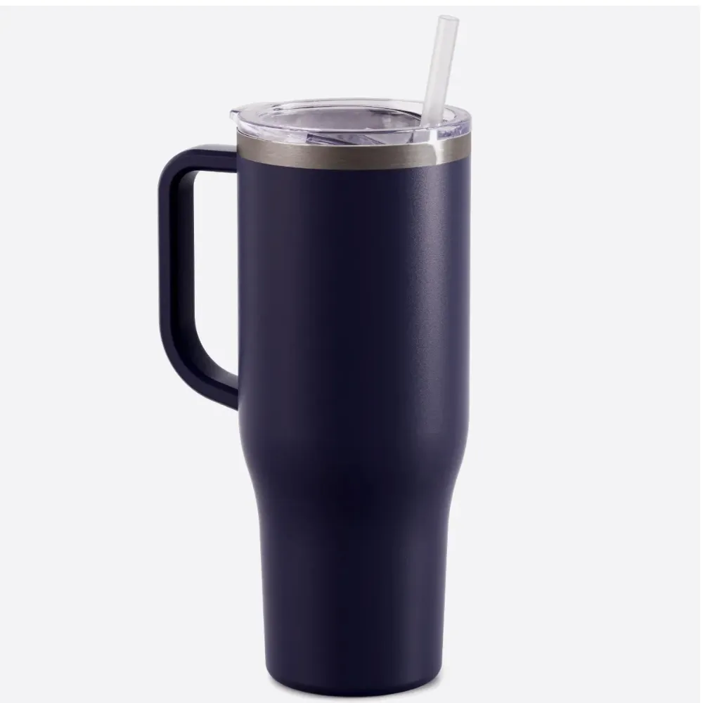 40oz Tumbler - Open and Close Lid