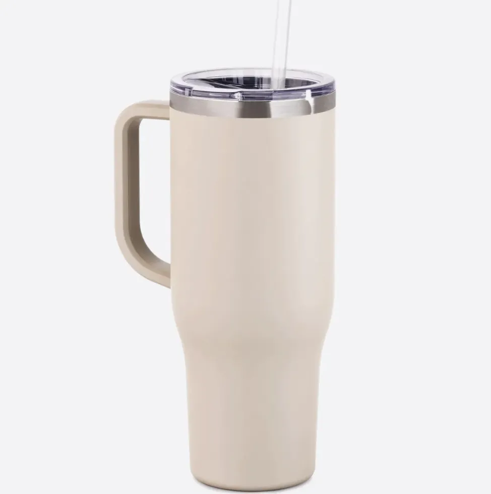 40oz Tumbler - Open and Close Lid