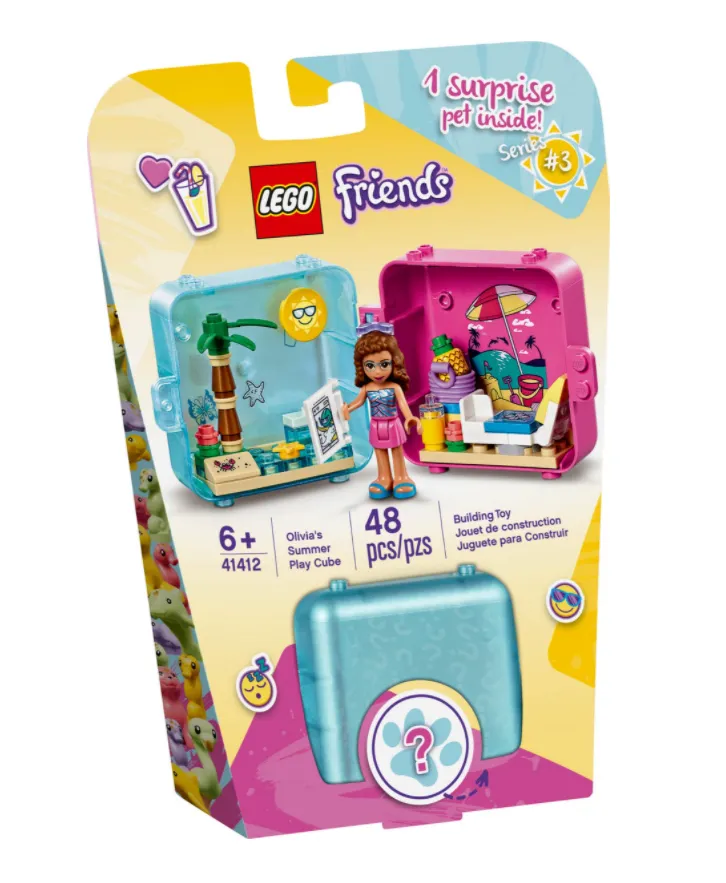 41412 LEGO® Friends Olivia's Summer Play Cube