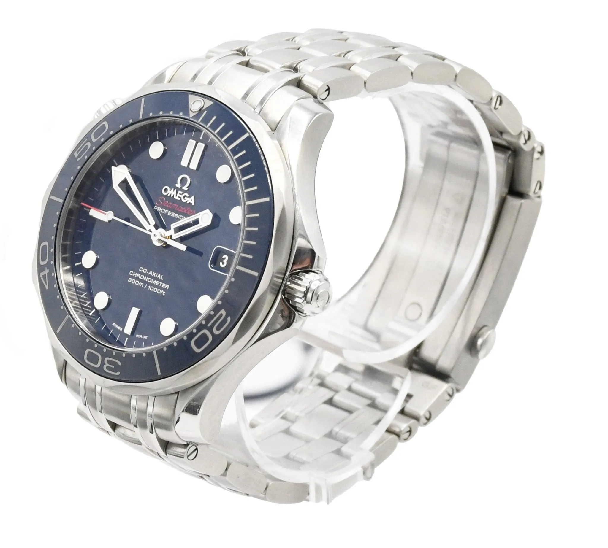 41mm Omega Seamaster Diver 300m Steel Watch Ref 21230412003001