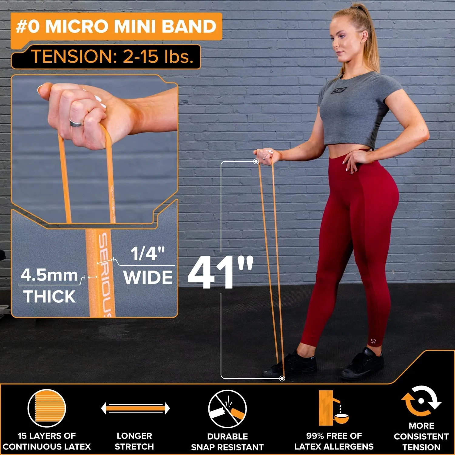 41" Average Resistance Band