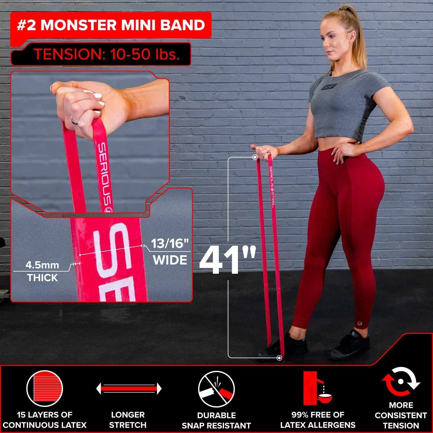 41" Average Resistance Band