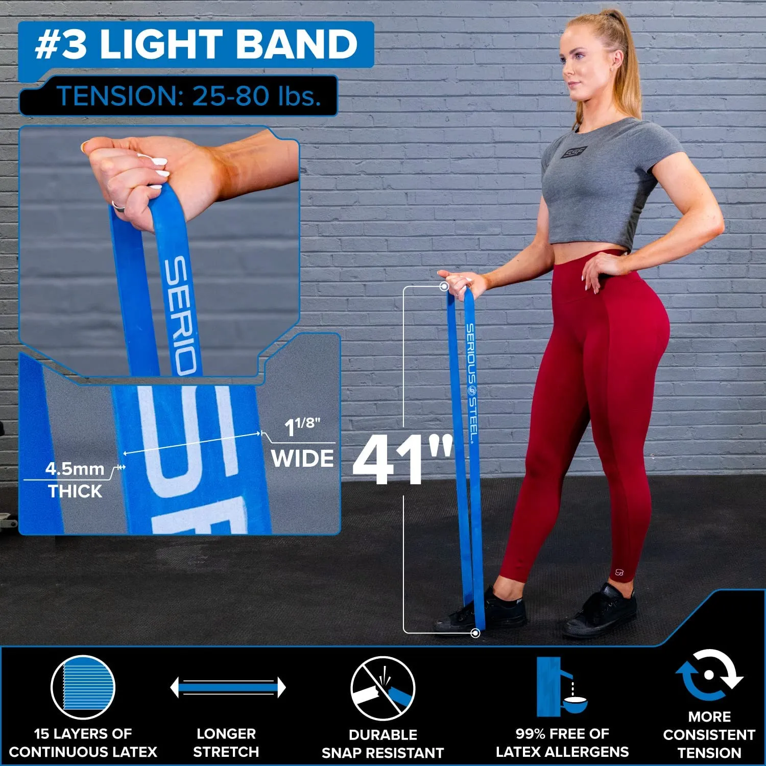 41" Average Resistance Band