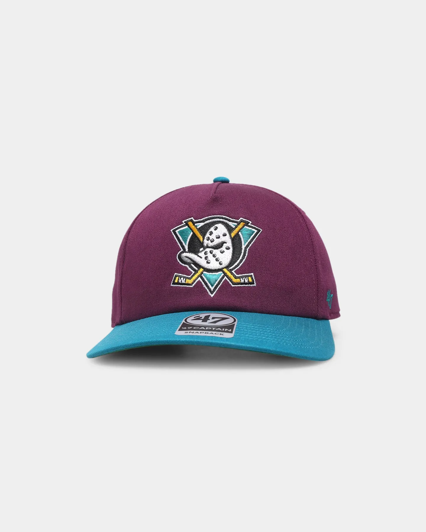 47 Brand Anaheim Ducks 'Ducks' Nantasket Captain Snapback Plum