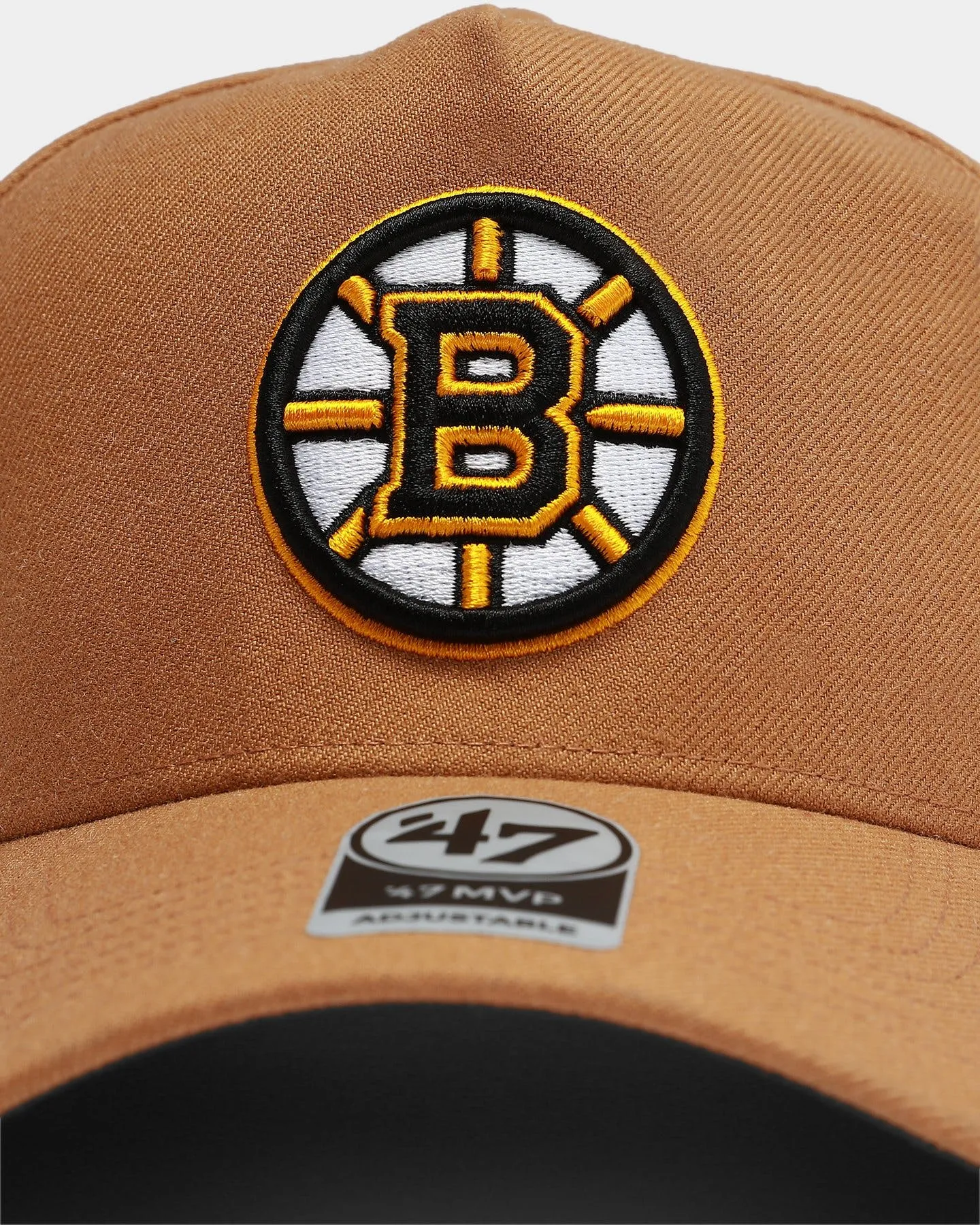 47 Brand Boston Bruins Replica MVP DT Snapback Camel