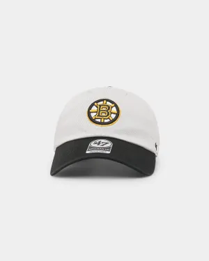 47 Brand Boston Bruins Two Tone 47 Clean Up Strapback Grey