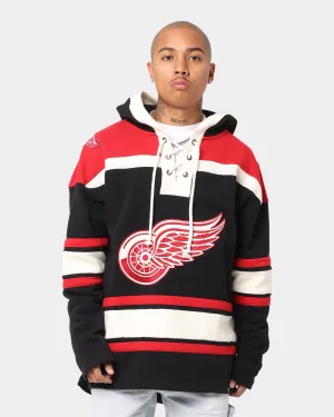 47 Brand Detroit Red Wings NHL Lacer Hoodie Jet Black/Red/White