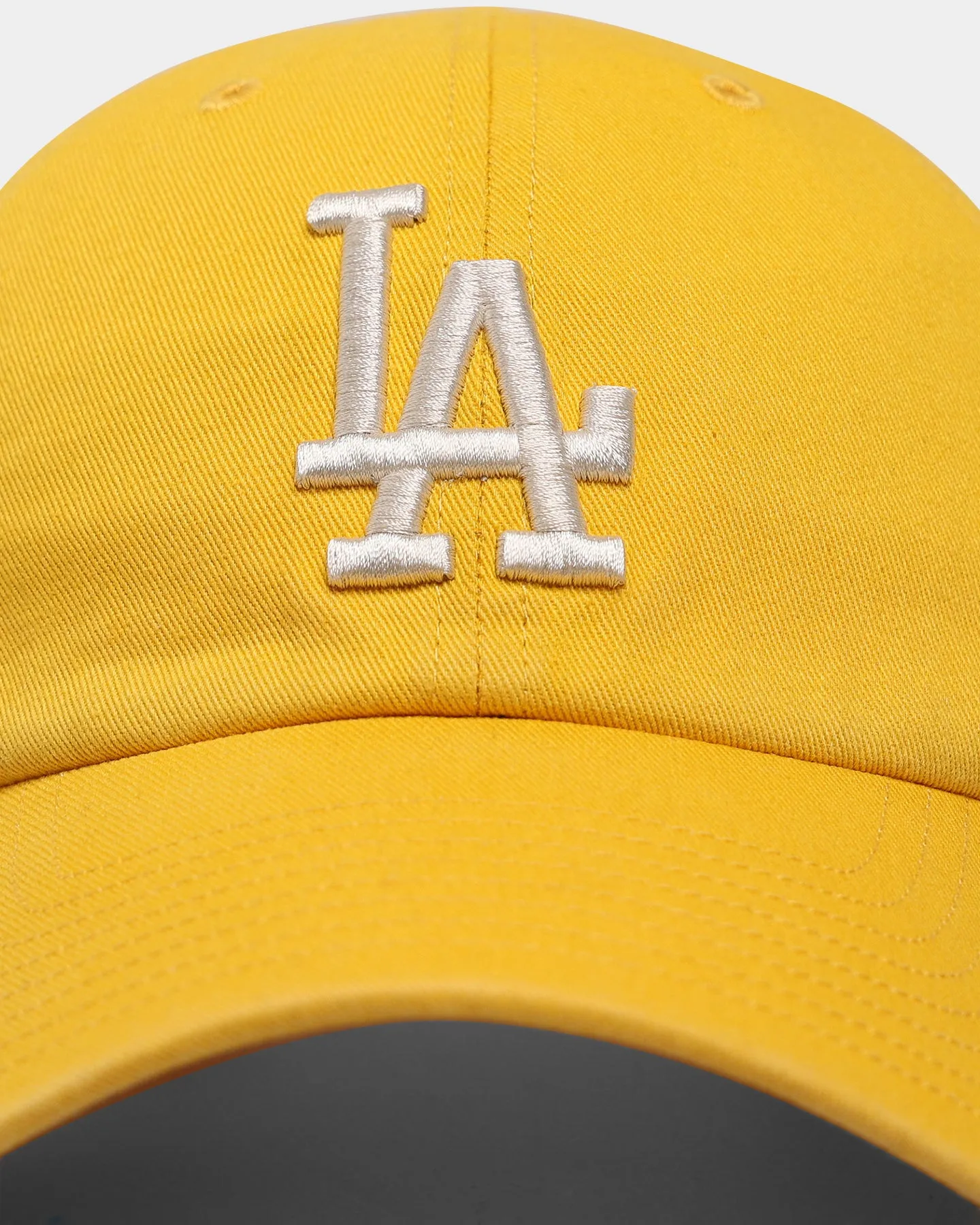 47 Brand Los Angeles Dodgers 'Lemon Sorbet' Clean Up Strapback Yellow Gold