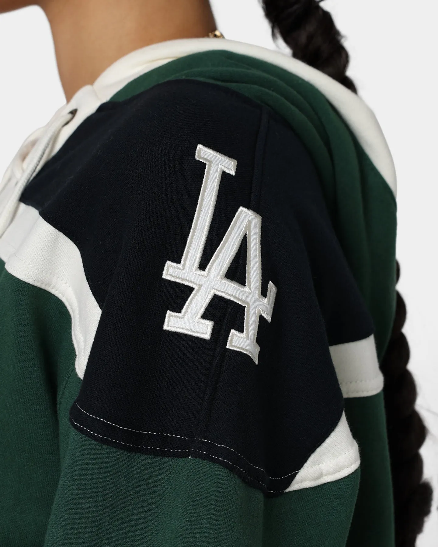 47 Brand Los Angeles Dodgers Superior Lacer Hoodie Dark Green