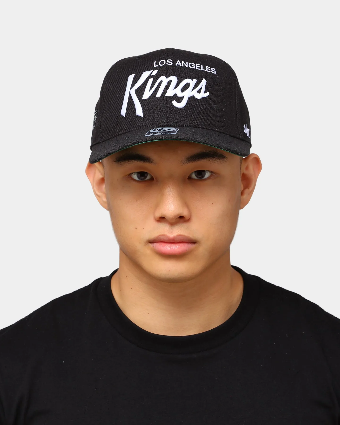 47 Brand Los Angeles Kings Script MVP DP Snapback Black