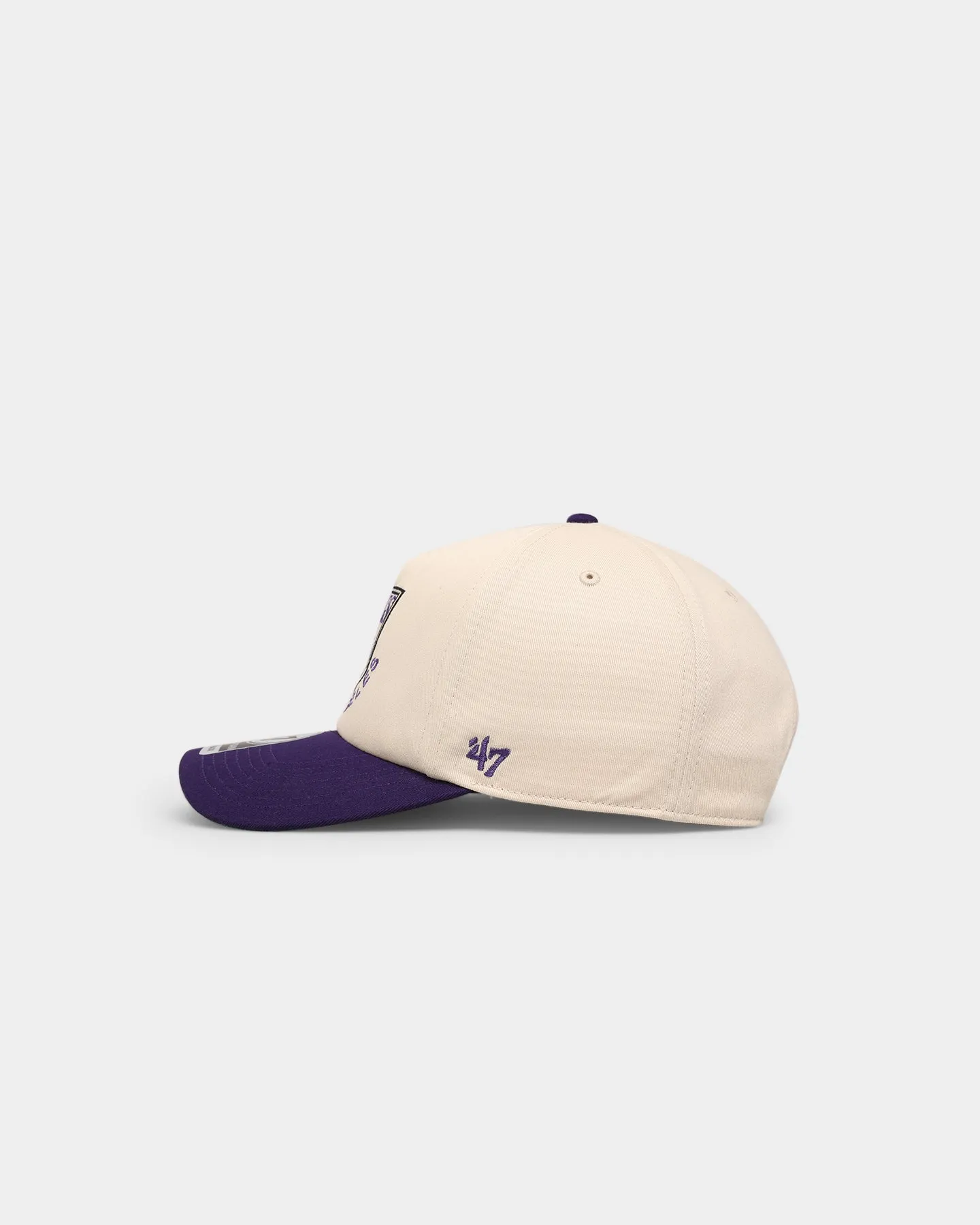 47 Brand Los Angeles Kings Vintage Captain Snapback Natural/Purple