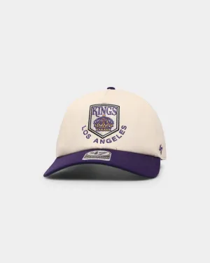 47 Brand Los Angeles Kings Vintage Captain Snapback Natural/Purple