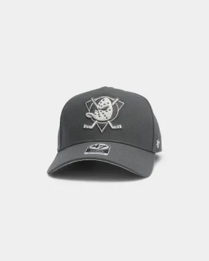 47 Brand Men's Anaheim Ducks MVP DT Snapback Charcoal