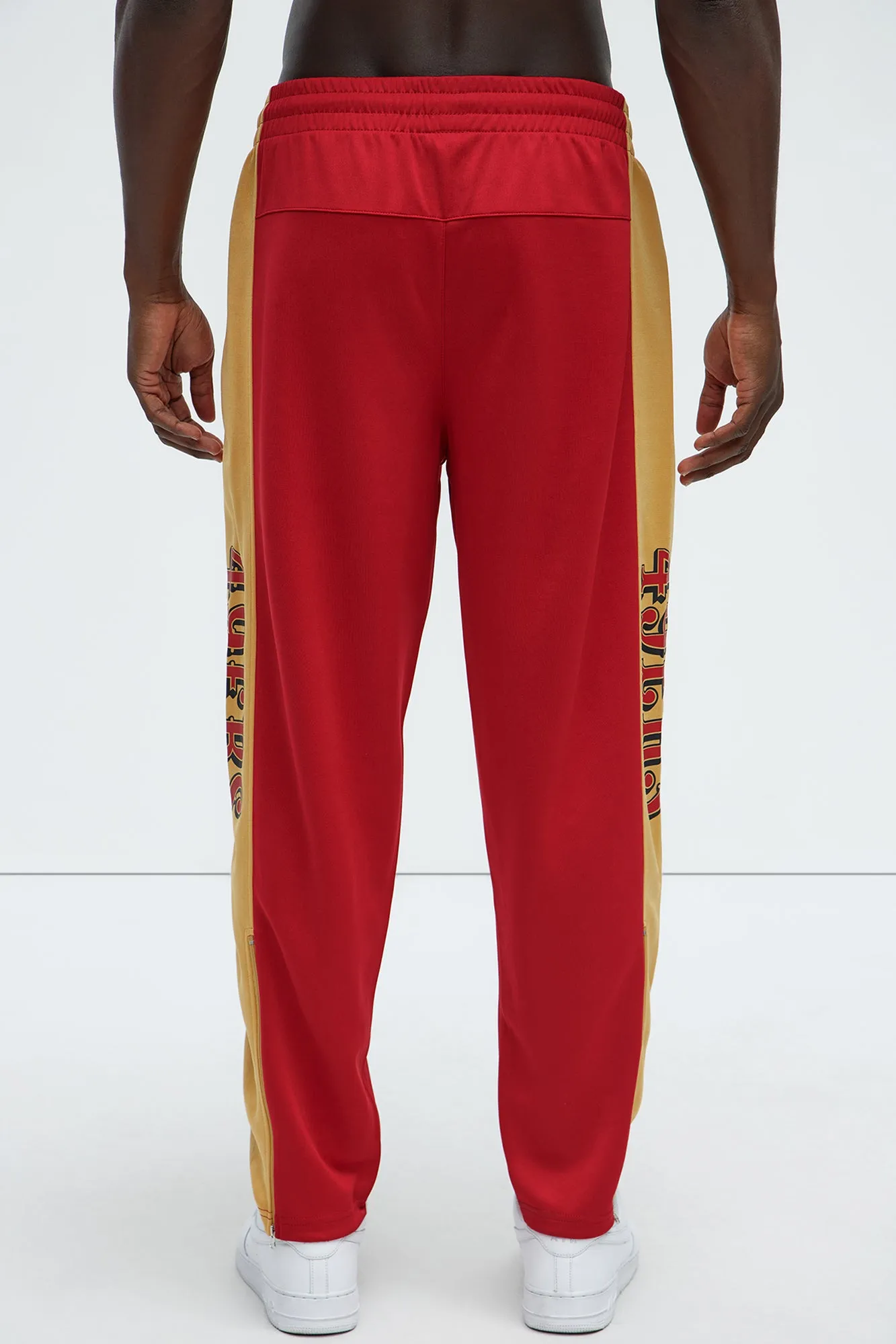 49ers Stand By Track Pants - Red/combo