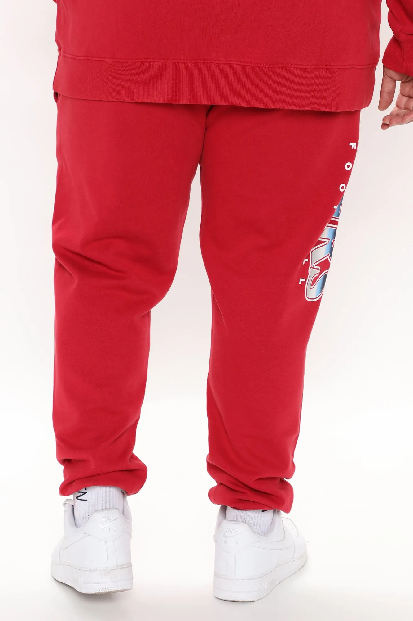 49ers Vintage Dye Sweatpant - Red