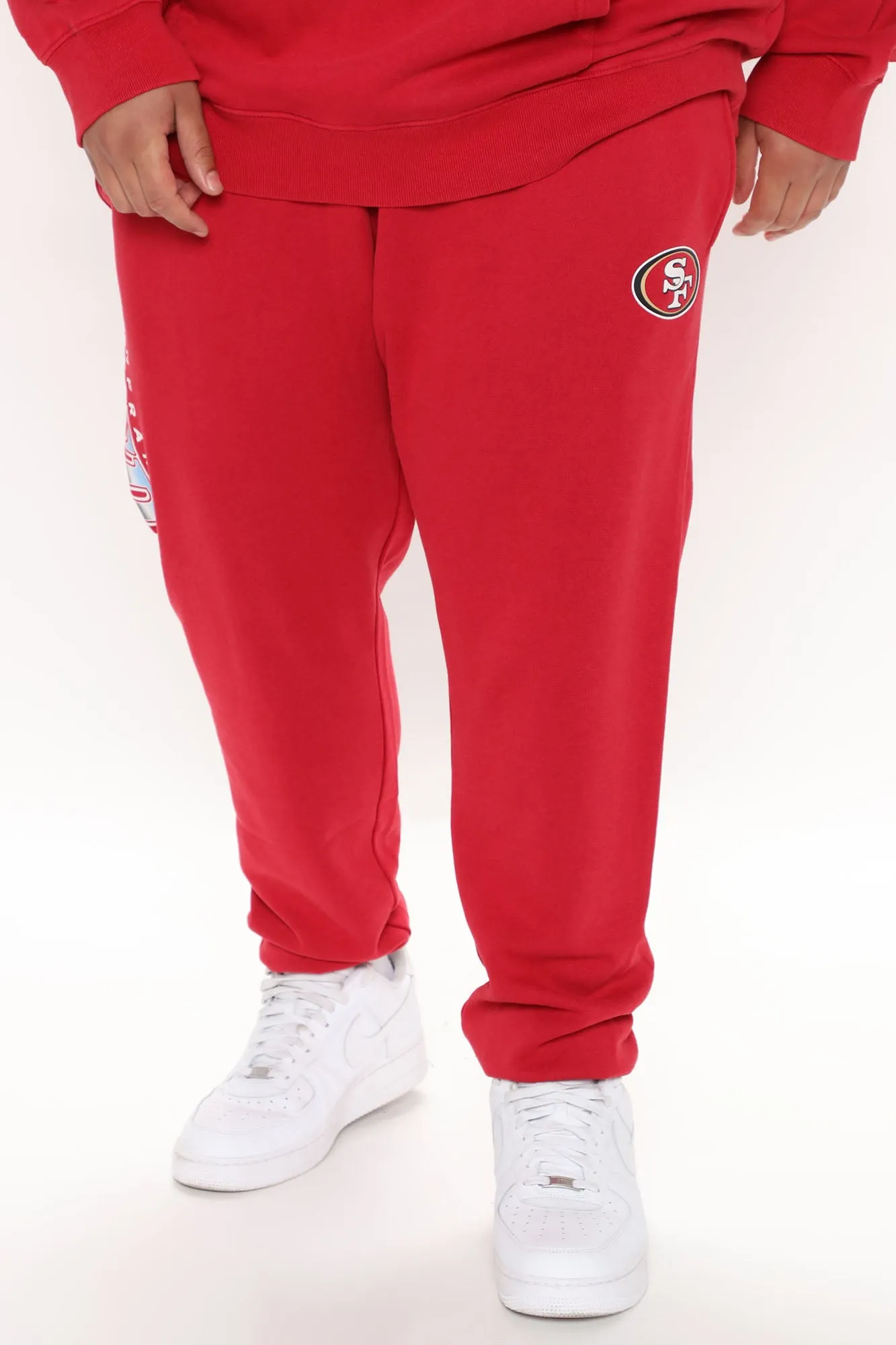 49ers Vintage Dye Sweatpant - Red